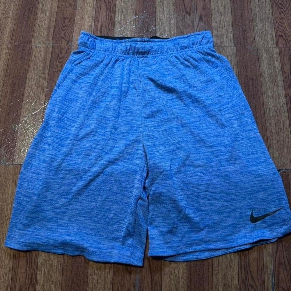 Nike Blue Dri-Fit Retro Tech Sportswear Running Train Shorts Small